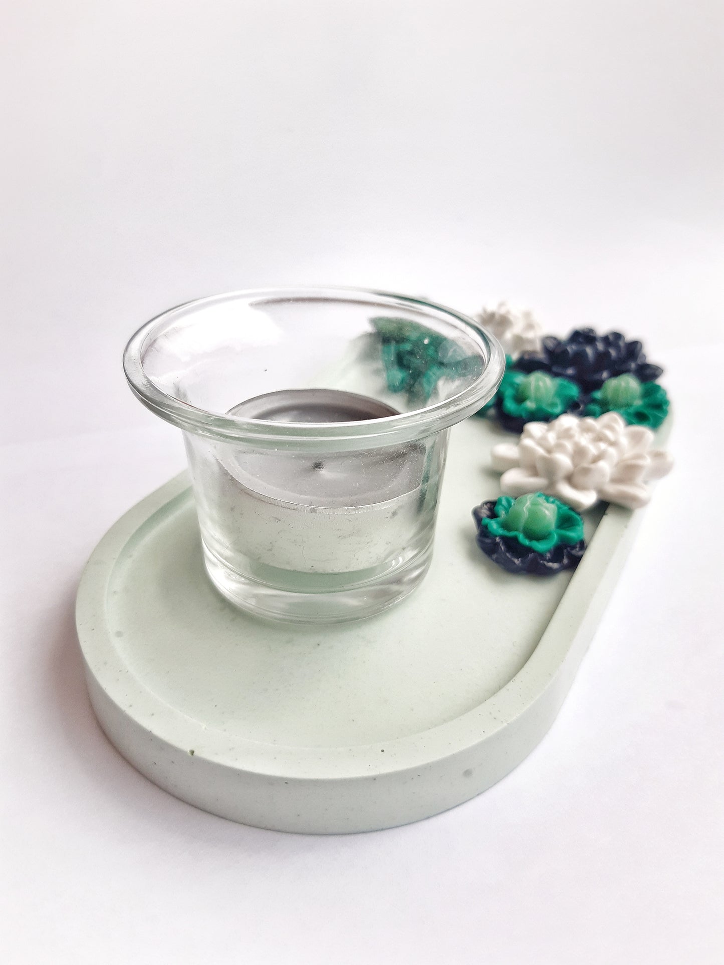 Flower Garden Jewelry Tray