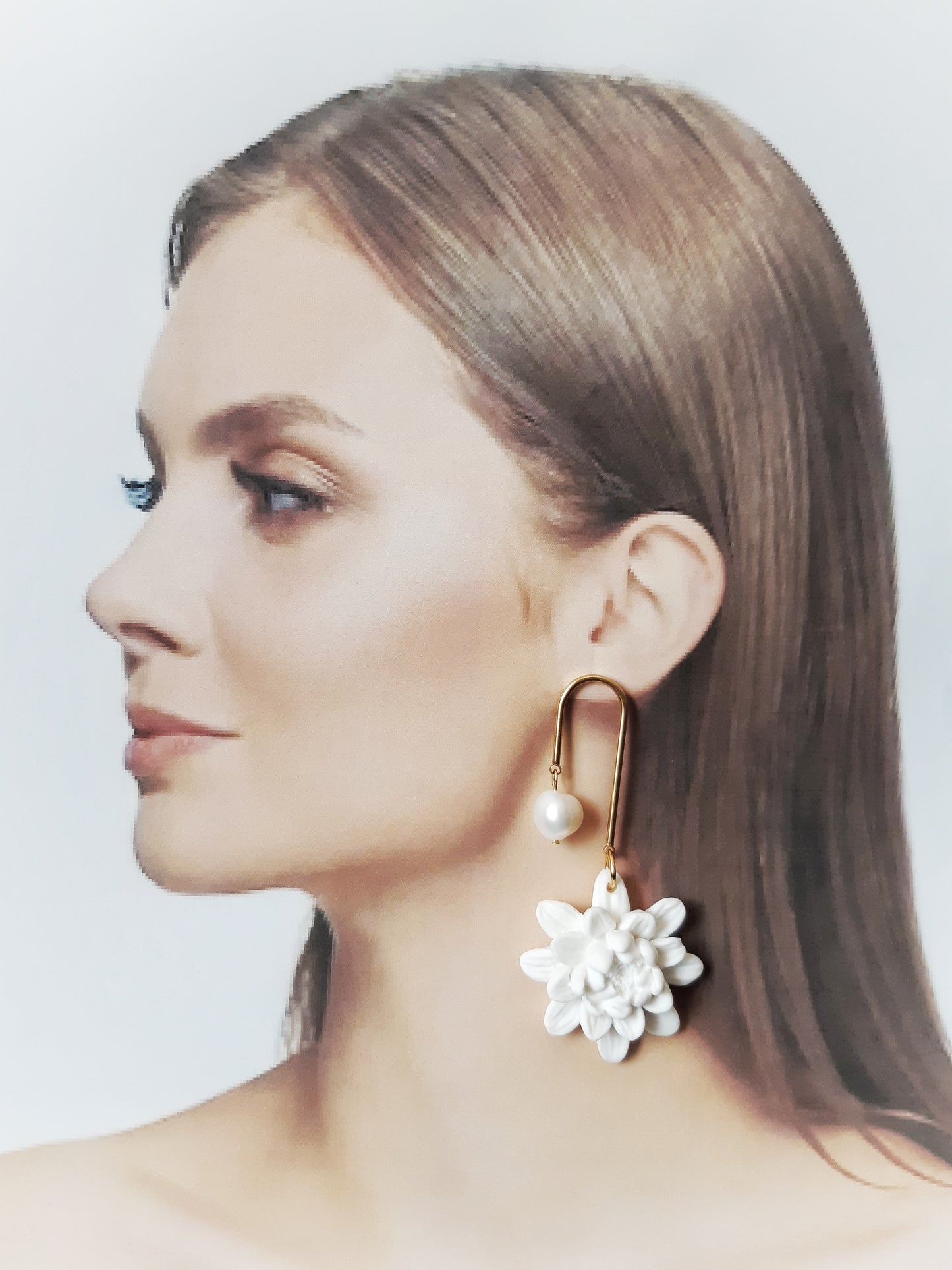 Aïssa pearl earrings