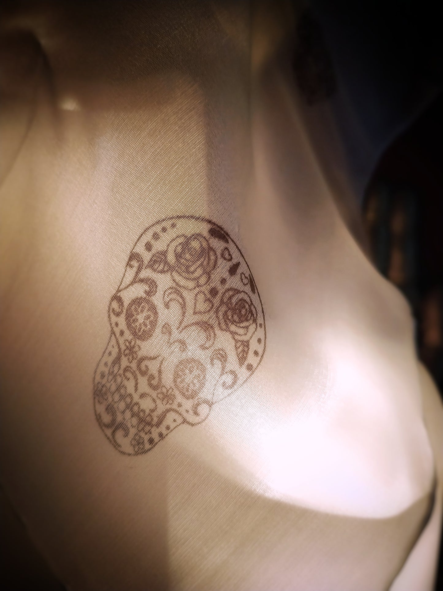 Foulard en soie Lagrimas de Seda