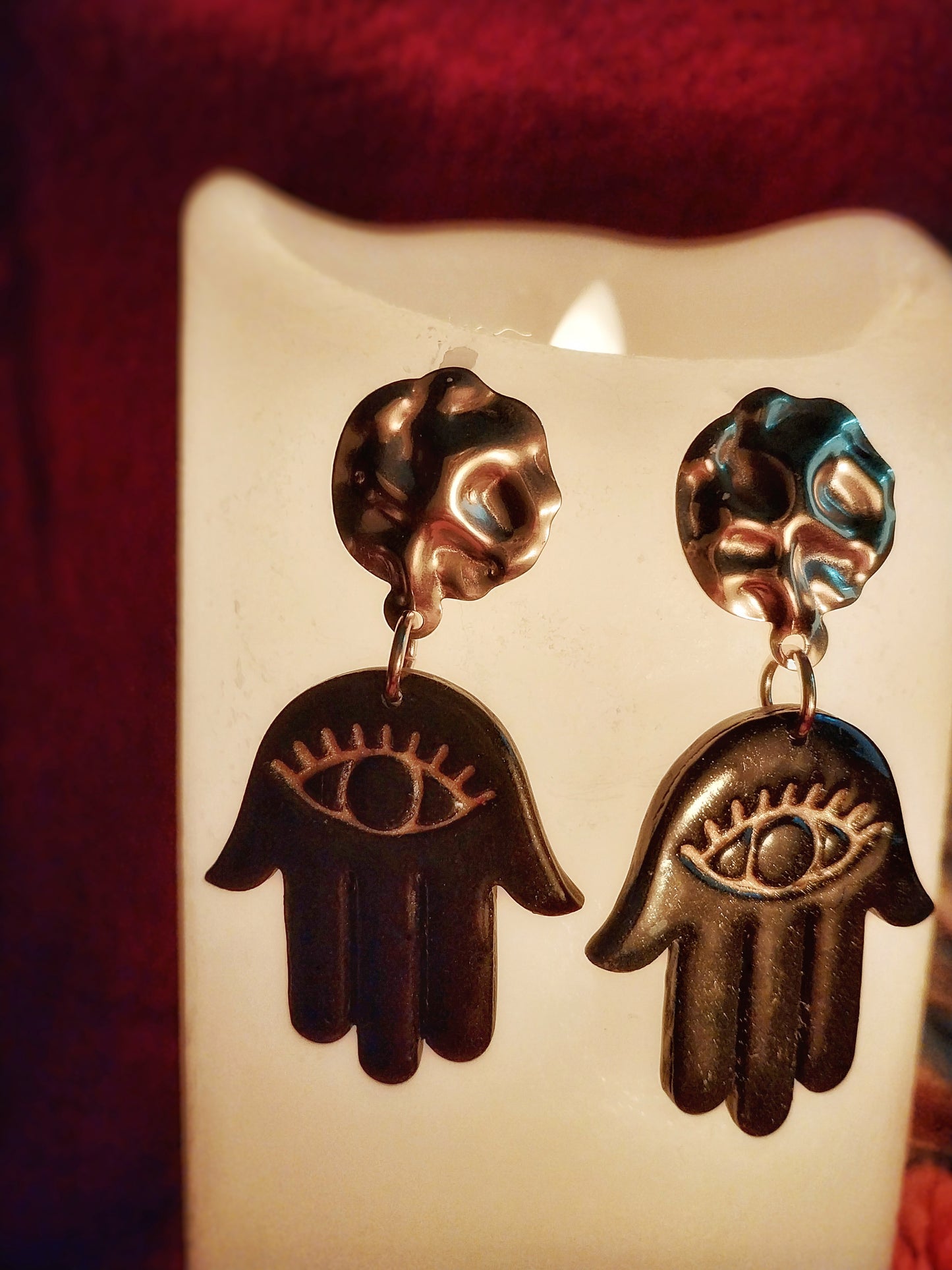 Boucles d'oreilles La Mano del Destino