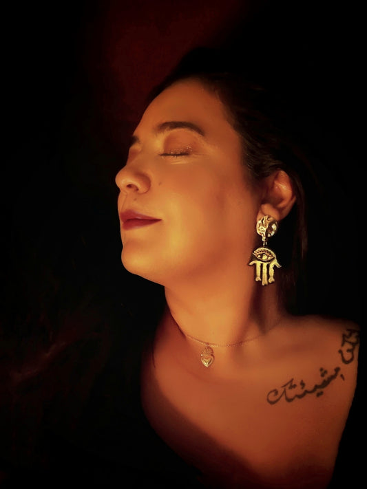 Boucles d'oreilles La Mano del Destino