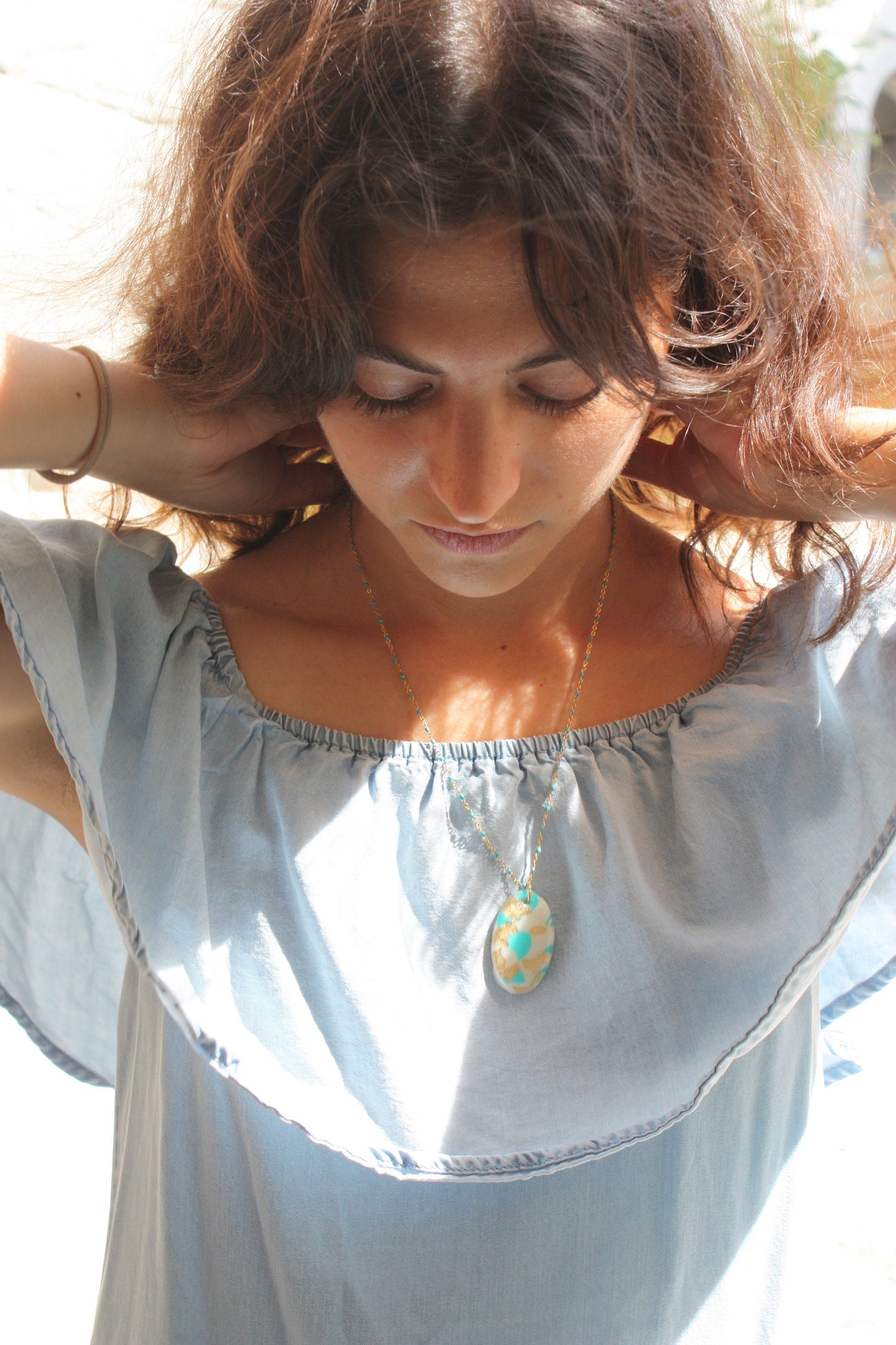 Blue Marlin Necklace