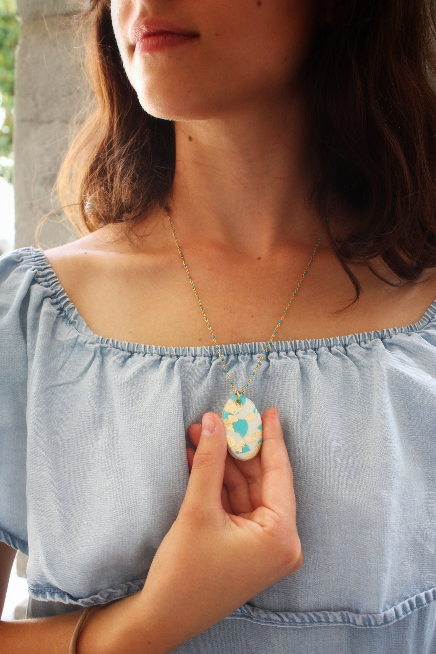 Blue Marlin Necklace