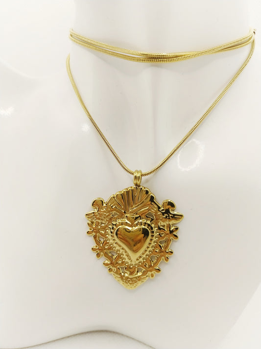 Halo - Sautoir ex voto