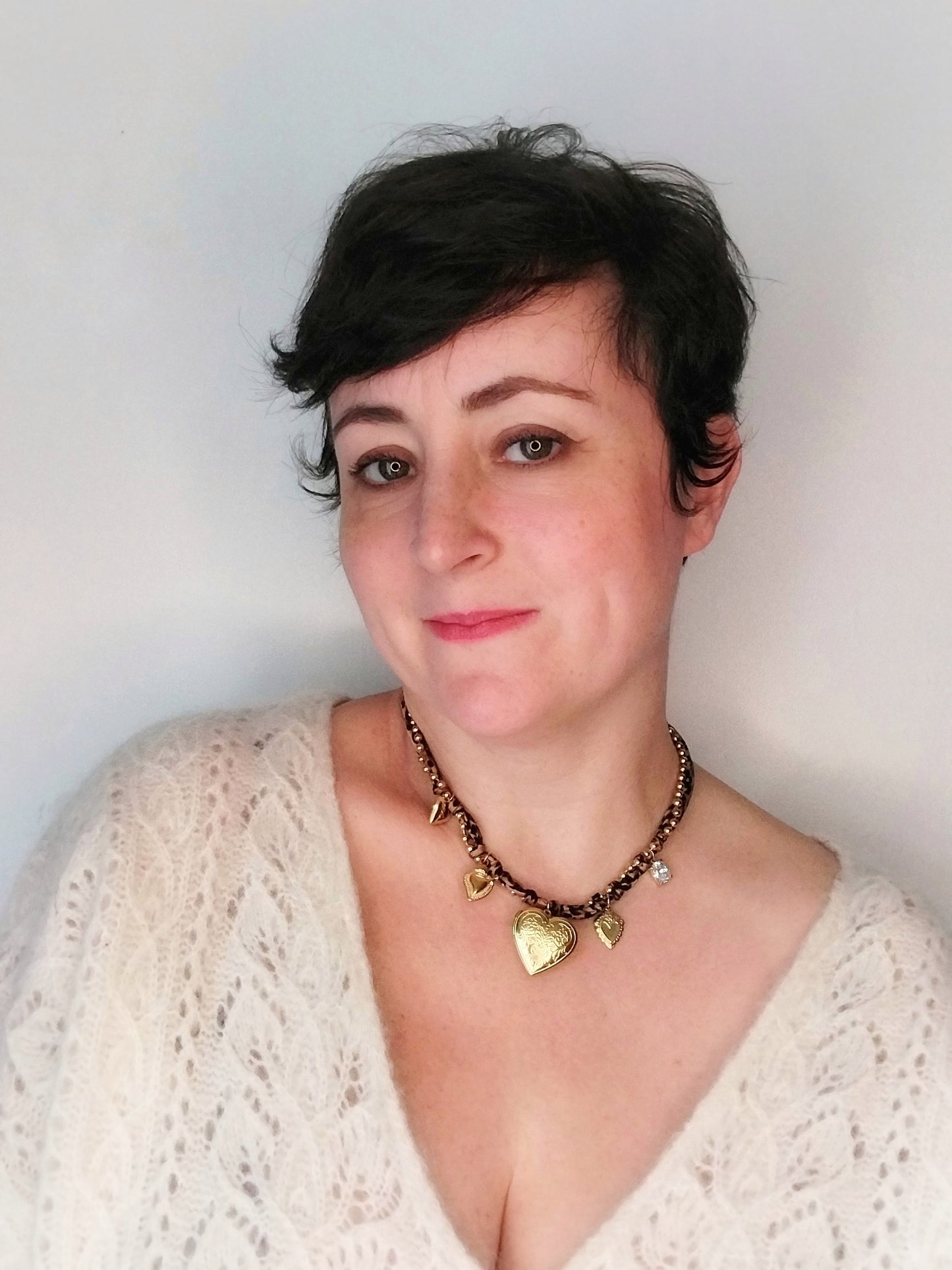 Talisman - Collier léopard Locket