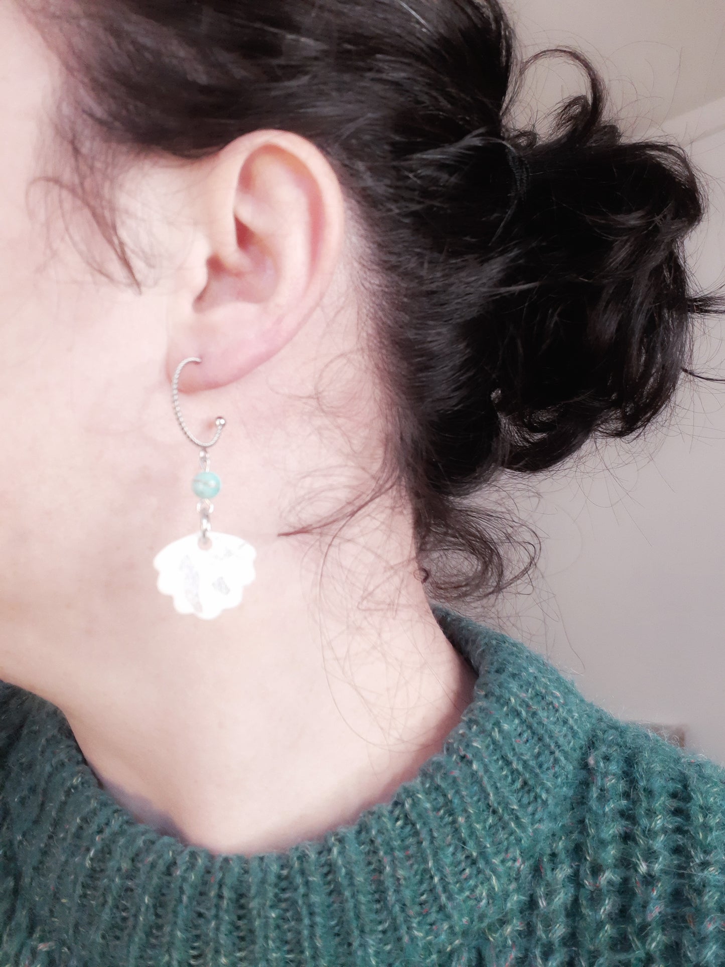 Boucles Amour Blanc