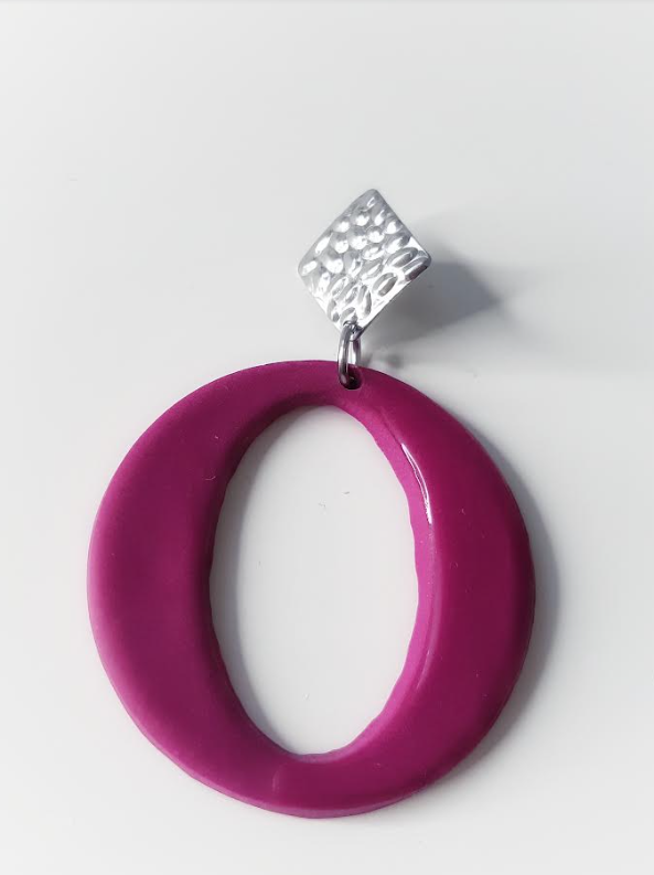 Boucles Semangka fuschia